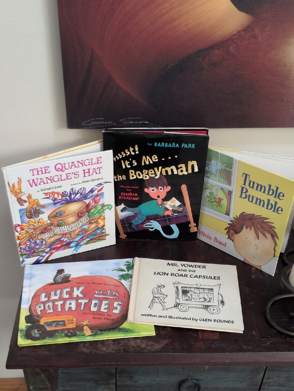 Vintage Children's Fictional Hardback Book Lot of 5 Books MIsc. Authors & Titles